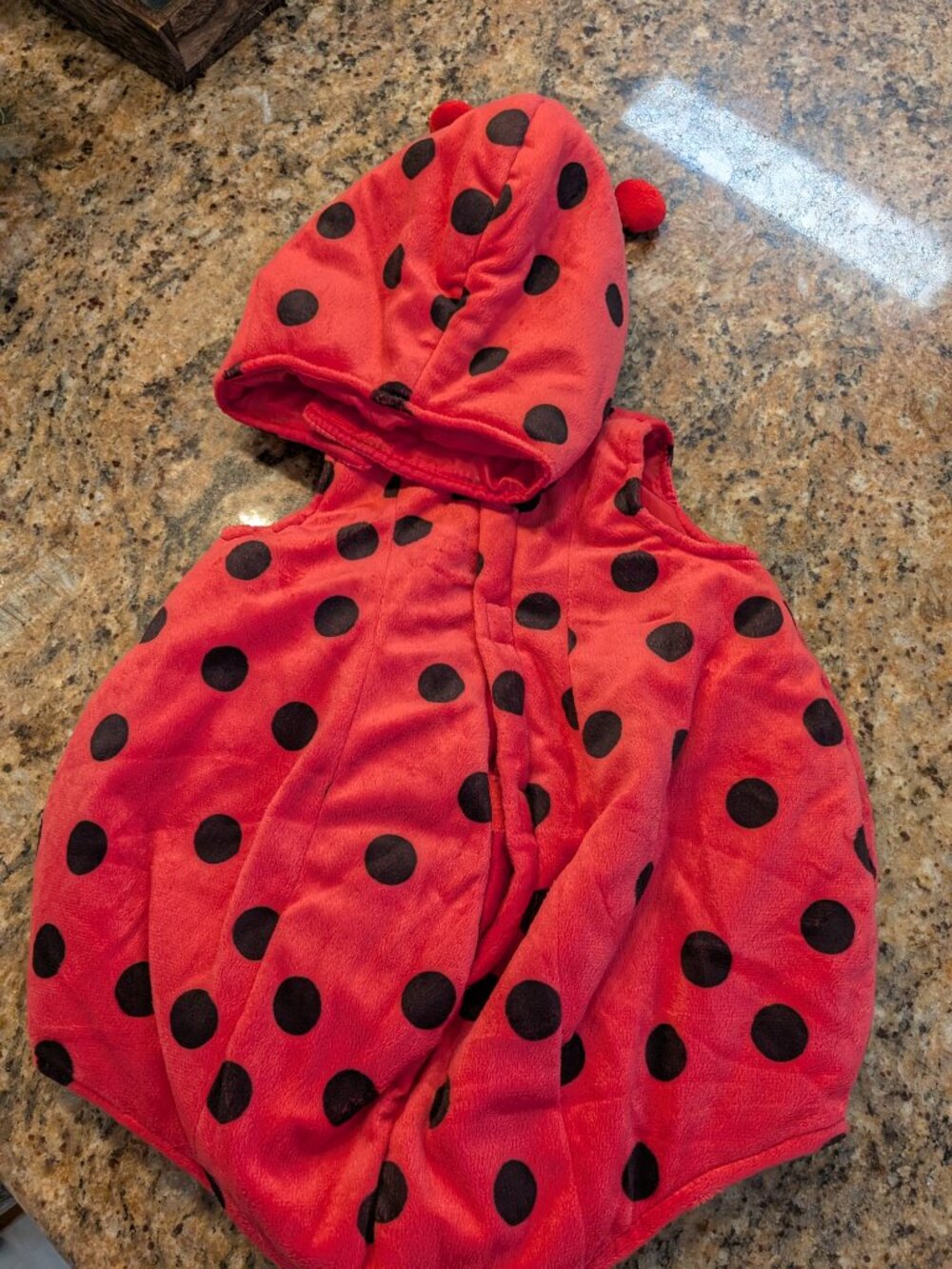 Dress Up America Ladybug Costume- 12-24 Months - Picture 3 of 4